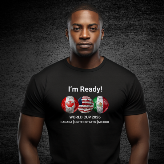 Canada, United States, and Mexico! This World Cup 2026 Is Louder Than Ever! Let's Make History With This Unisex Softstyle T-Shirt!