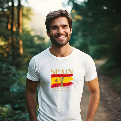 Vamos España! Aupa Espainia! Glory Awaits For You! Cheer Loud And Strong with this Ultimate Spanish Football Fan T-shirt!  World Cup 2026 Here We Come!