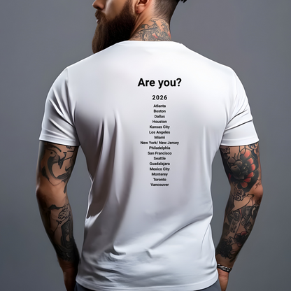 Canada, United States, and Mexico! This World Cup 2026 Is Louder Than Ever! Let's Make History With This Unisex Softstyle T-Shirt!