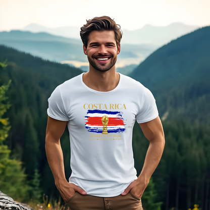 Gear Up, Costa Rica!  2026 Awaits! The Ultimate Football Fan T-shirt! World Cup 2026 Here We Come!