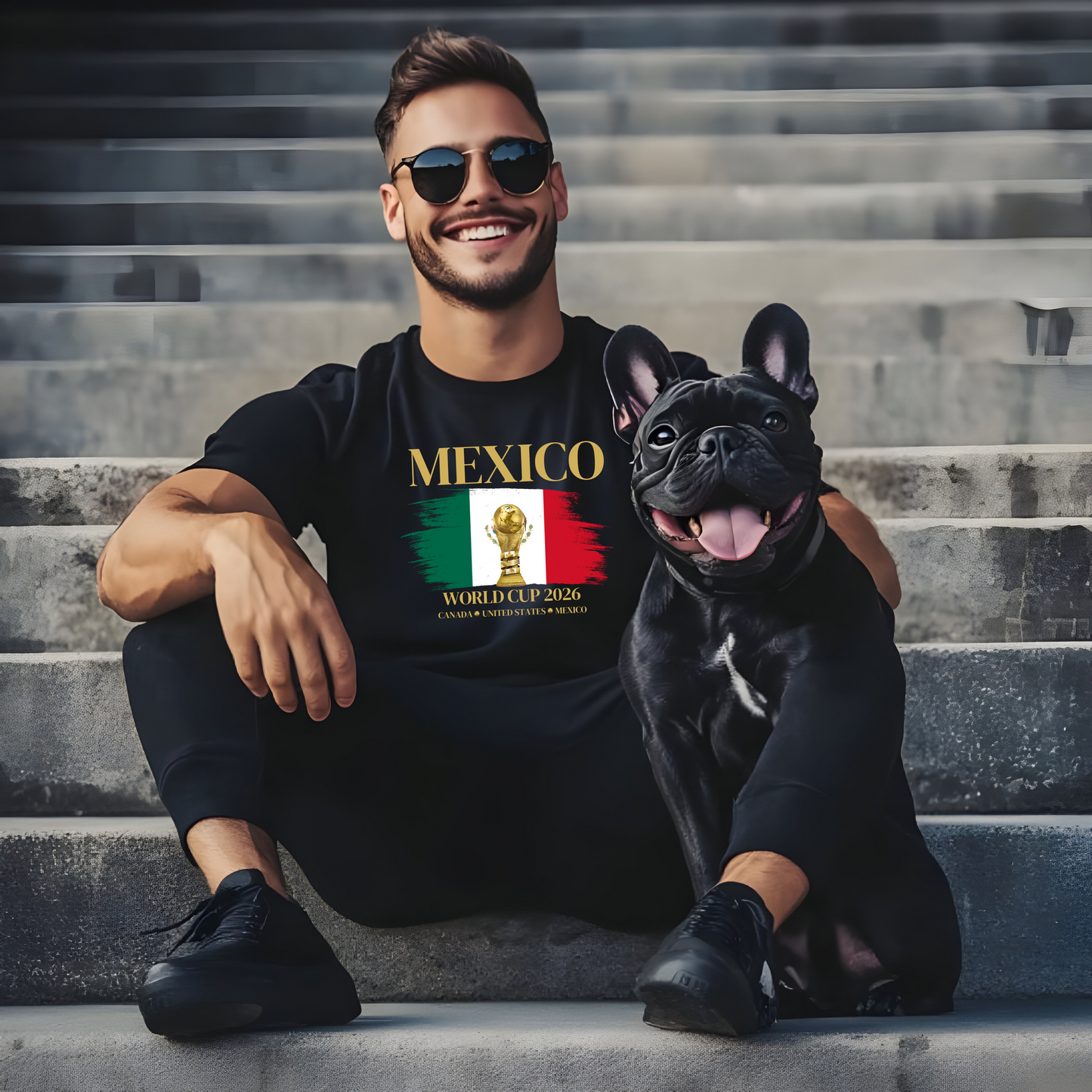 Vamos México! Gear Up for World Cup 2026 with the Ultimate Fan Tee! Show Your Mexican Pride in Style! Soccer Fan T-Shirt, Softstyle Tee, Sports Apparel, Gift for Sports Lovers.