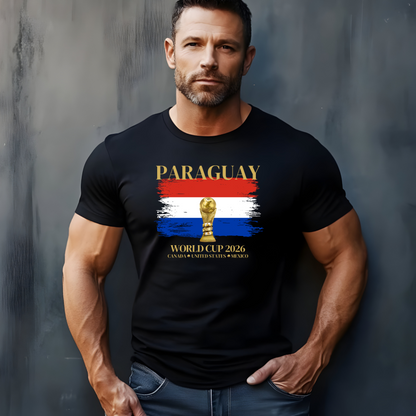 Paraguay Unleash Your Albirroja Pride! The Ultimate Football Fan T-shirt! World Cup 2026 Here We Come!