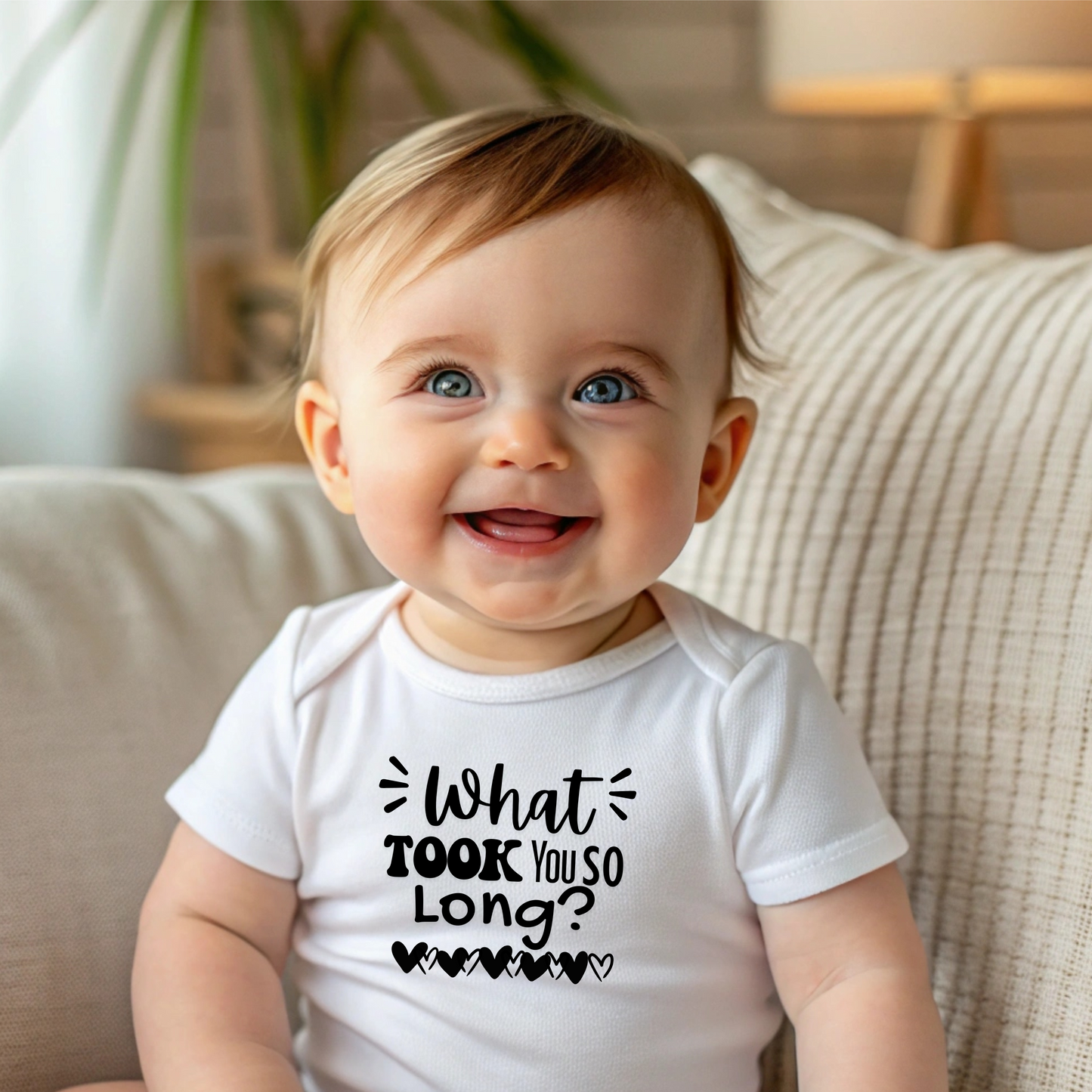 Adorable Baby Bodysuit with Cute Phrase, Perfect Gift for New Parents, Baby Showers, Everyday Wear, Funny Infant Clothing