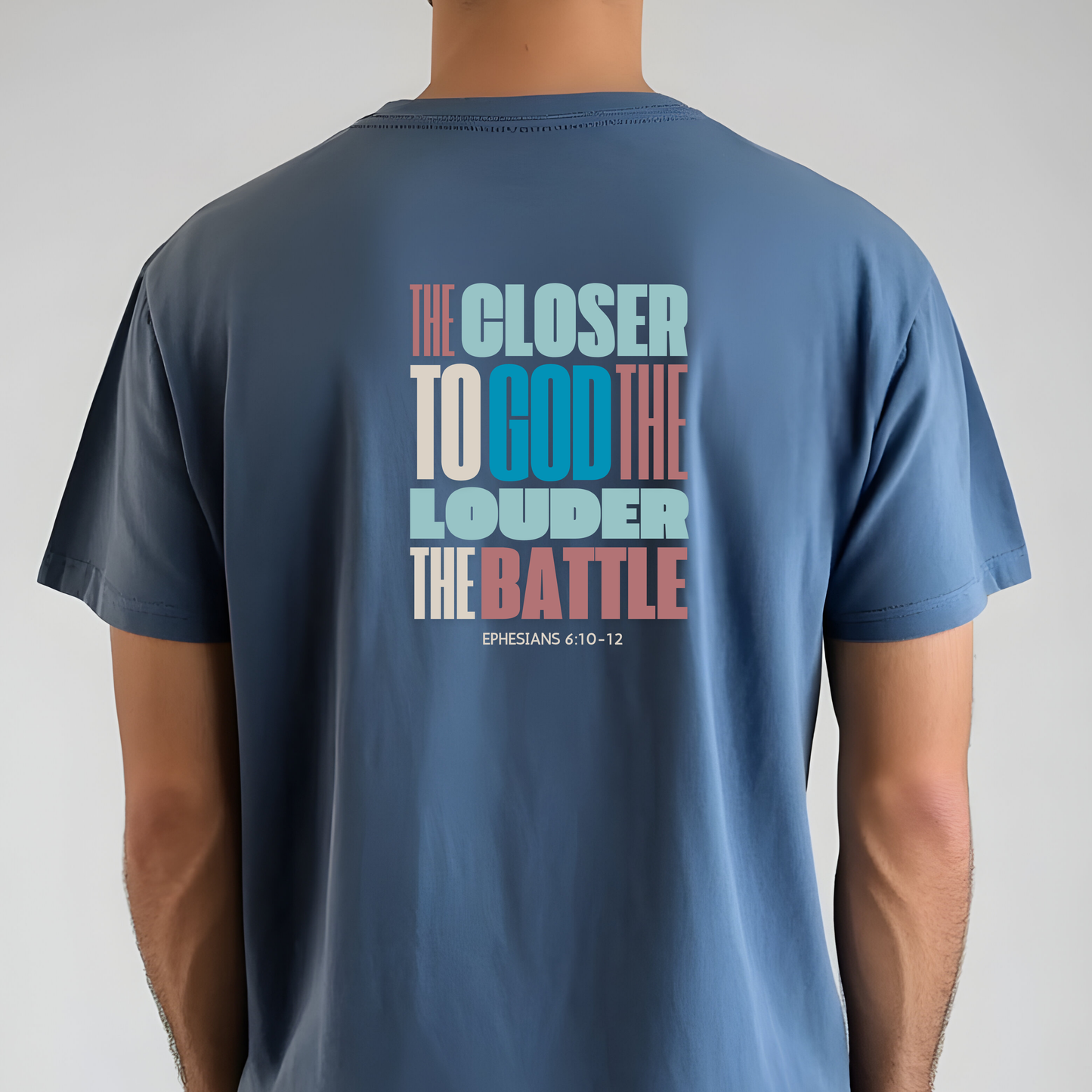 Spiritual Battle T-Shirt | Unisex Inspirational Tee | Faith-Based Comfort Wear