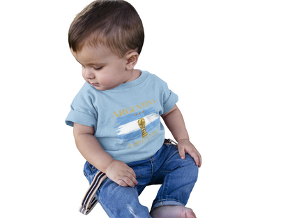 Toddler World Cup Tee, Kids Soccer Shirt, Argentina Fans Gift, Sports Toddler Outfit, Unisex Toddler Short Sleeve, Fine Jersey Tee
