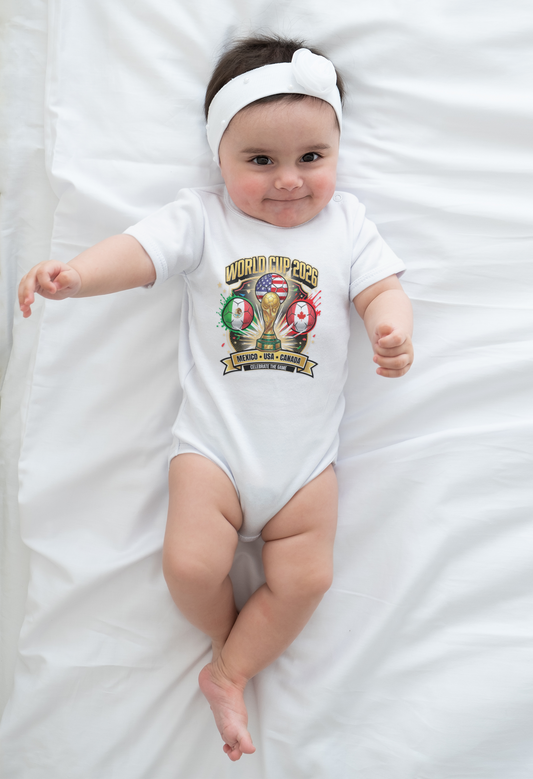 Cute World Cup 2026 Baby Outfit for Little Soccer Fans- Game Day for Future MVP of the Family! gifts, baby shower, Summer Games!