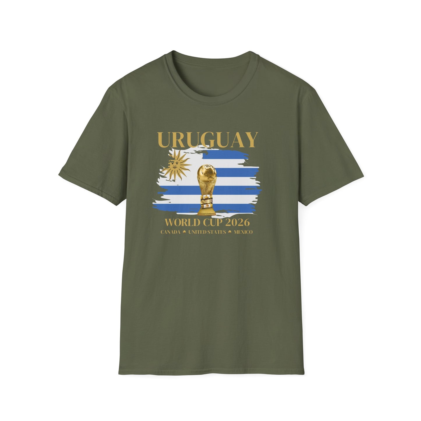 Vamos Uruguay! Por Honor. Por Gloria. For Uruguay! Unleash Your Celeste Spirit with this Ultimate Uruguay Fan T-Shirt for World Cup 2026!