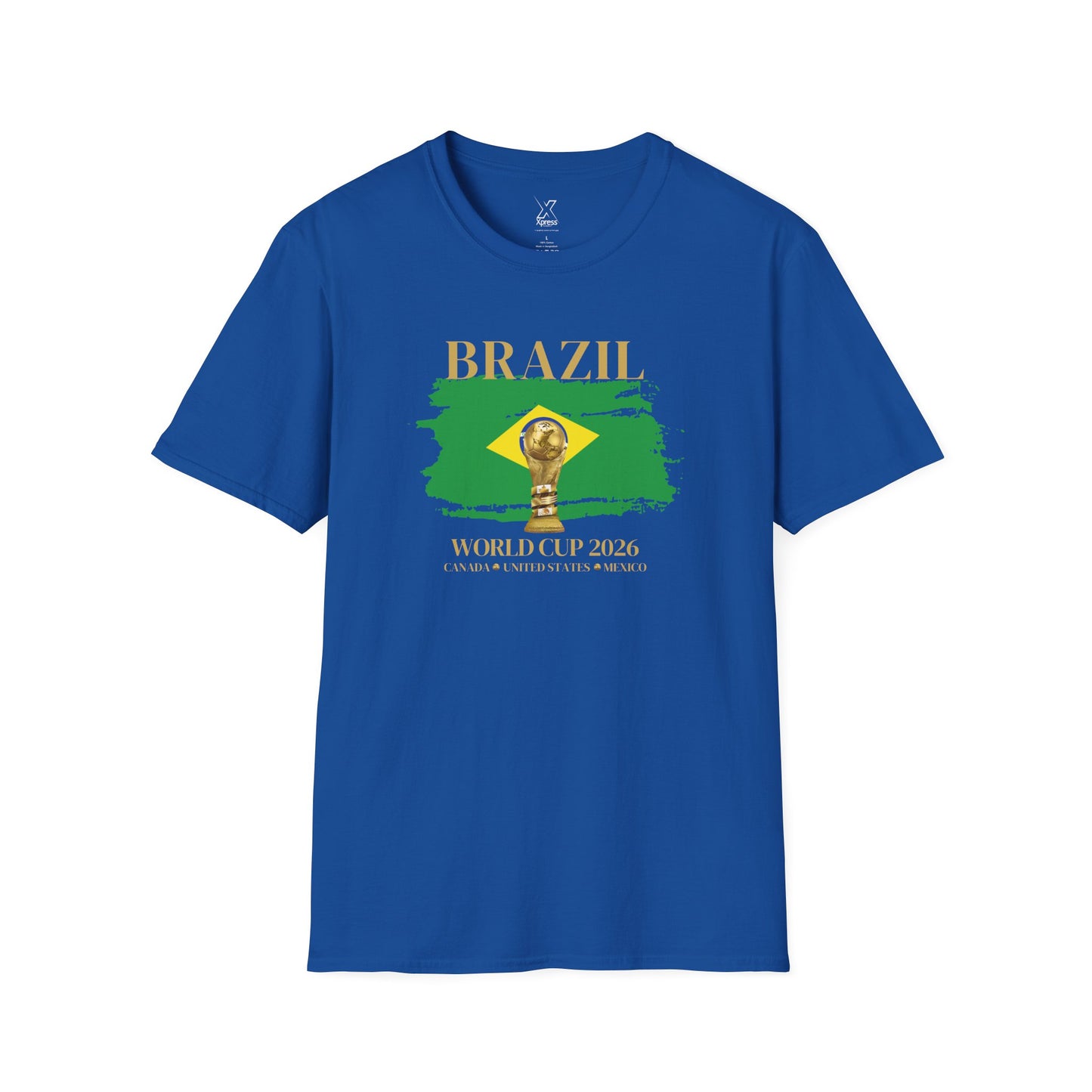 Ignite Your Brazilian Passion with this Brazil World Cup Unisex T-Shirt, Soccer Fan Apparel, Sports Tee, Gift for Football Lovers, 2026 Championship Shirt