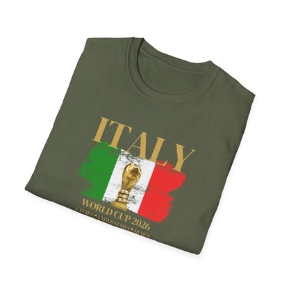 Andiamo Italy! Show Your Italian Pride With This  World Cup Unisex T-Shirt, Soccer Fan Apparel, Sports Tee, Gift for Football Lovers, 2026 Championship Shirt