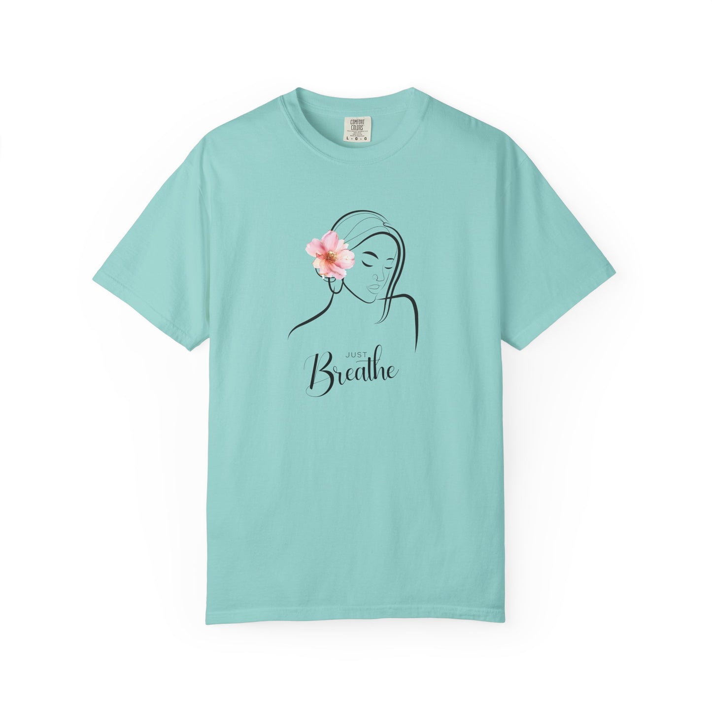Just Breathe Graphic T-Shirt- Take a deep breath, relax, and wear your peace.