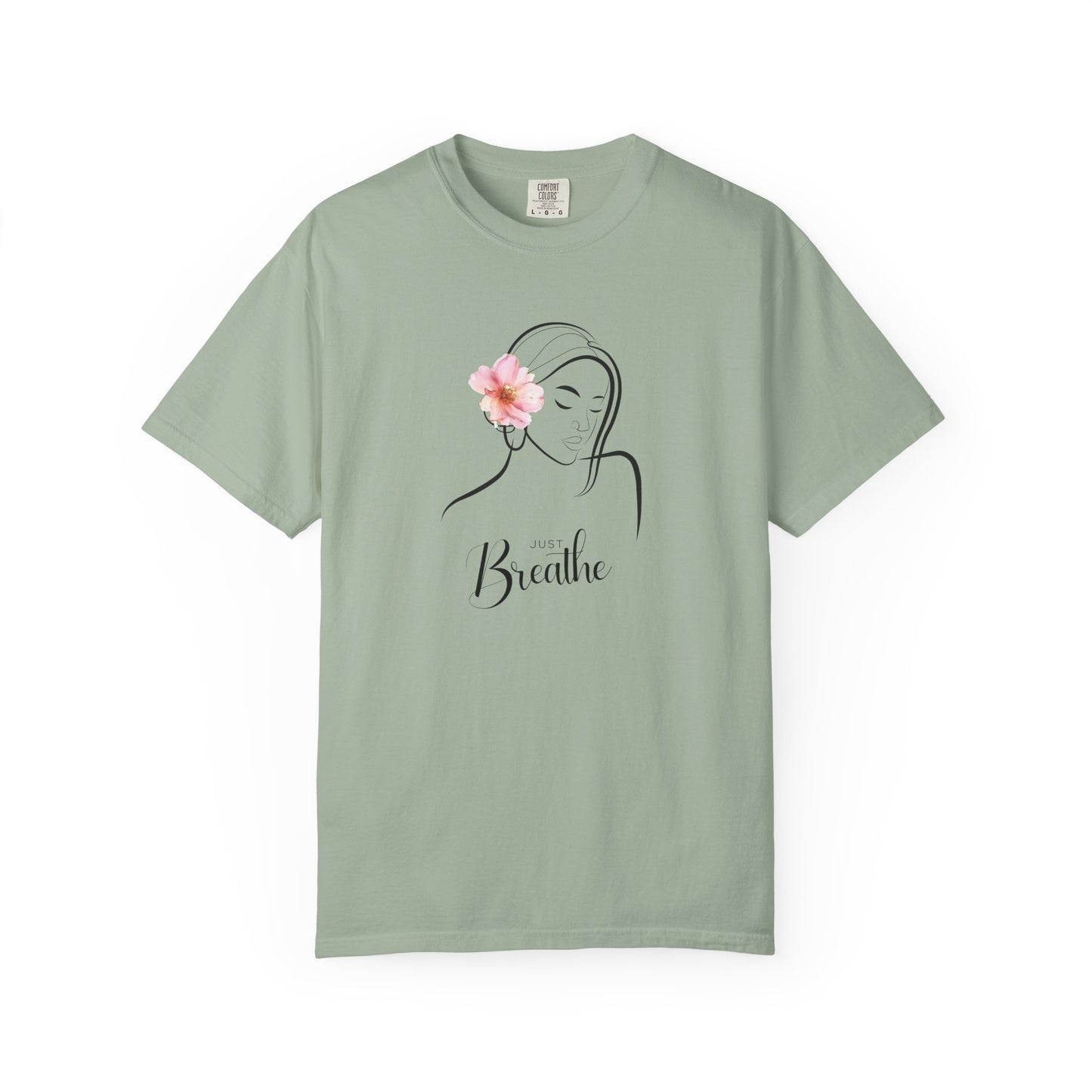 Just Breathe Graphic T-Shirt- Take a deep breath, relax, and wear your peace.
