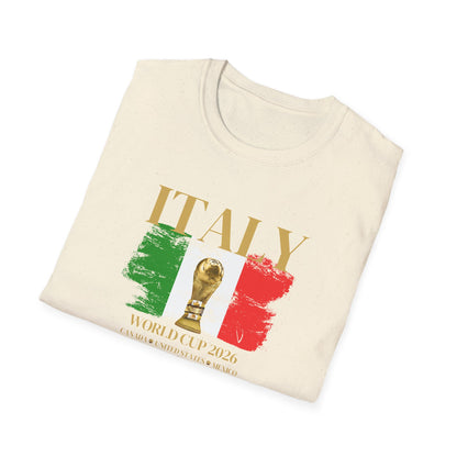 Andiamo Italy! Show Your Italian Pride With This  World Cup Unisex T-Shirt, Soccer Fan Apparel, Sports Tee, Gift for Football Lovers, 2026 Championship Shirt