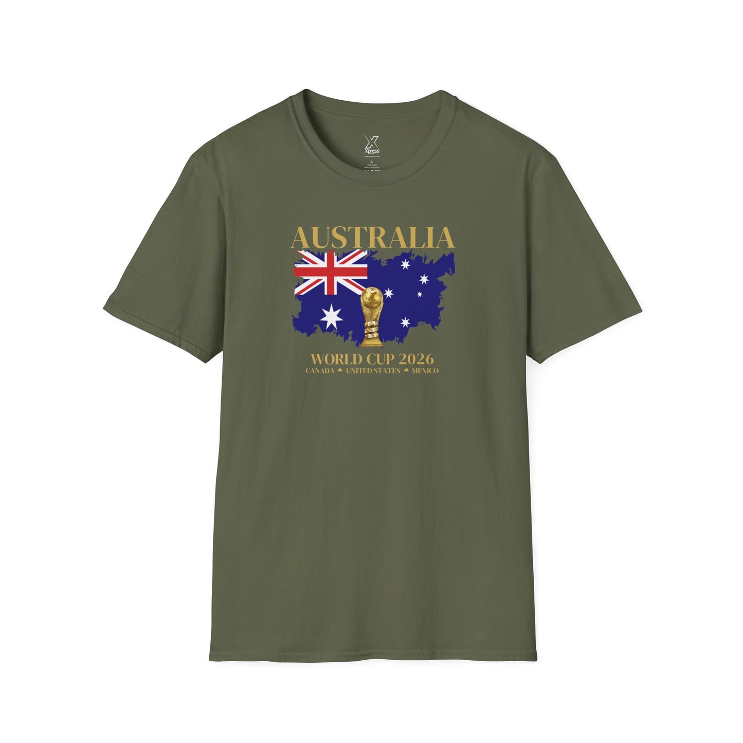 Australia, Awaken Your Aussie Spirit! The Ultimate Football Fan T-shirt! World Cup 2026.  Here We Come!