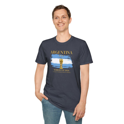 Unleash Your Argentine Passion! The Ultimate Football Fan T-shirt! World Cup 2026 Here We Come!