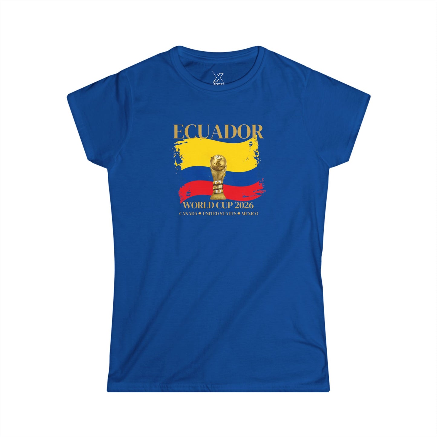 Vamos Ecuador!!!  Cheer your heart out!  Soccer Fan Gift, Sports Apparel Women, 2026 Shirt, Casual Sportswear
