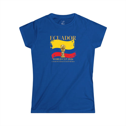 Vamos Ecuador!!!  Cheer your heart out!  Soccer Fan Gift, Sports Apparel Women, 2026 Shirt, Casual Sportswear