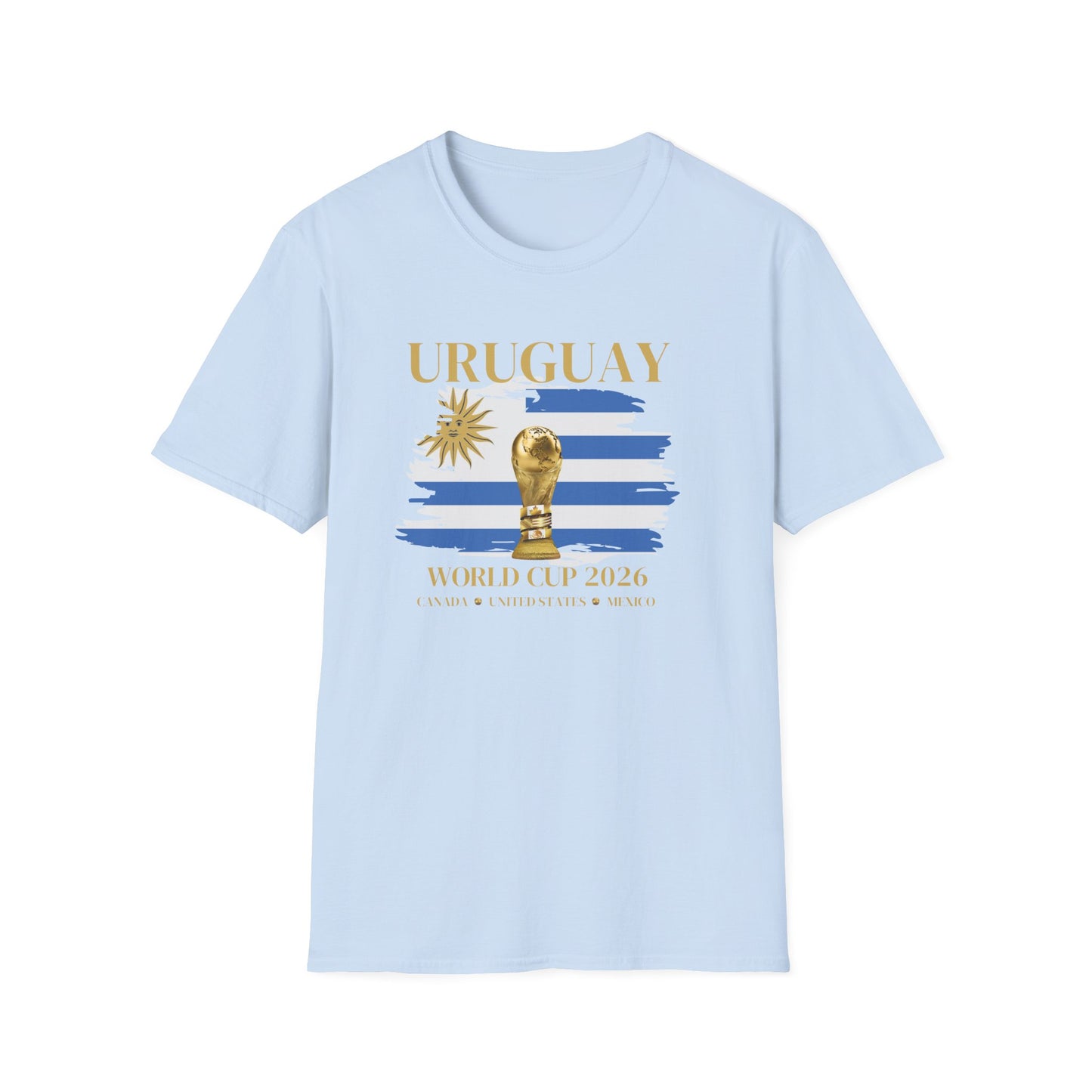 Vamos Uruguay! Por Honor. Por Gloria. For Uruguay! Unleash Your Celeste Spirit with this Ultimate Uruguay Fan T-Shirt for World Cup 2026!