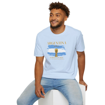 Unleash Your Argentine Passion! The Ultimate Football Fan T-shirt! World Cup 2026 Here We Come!