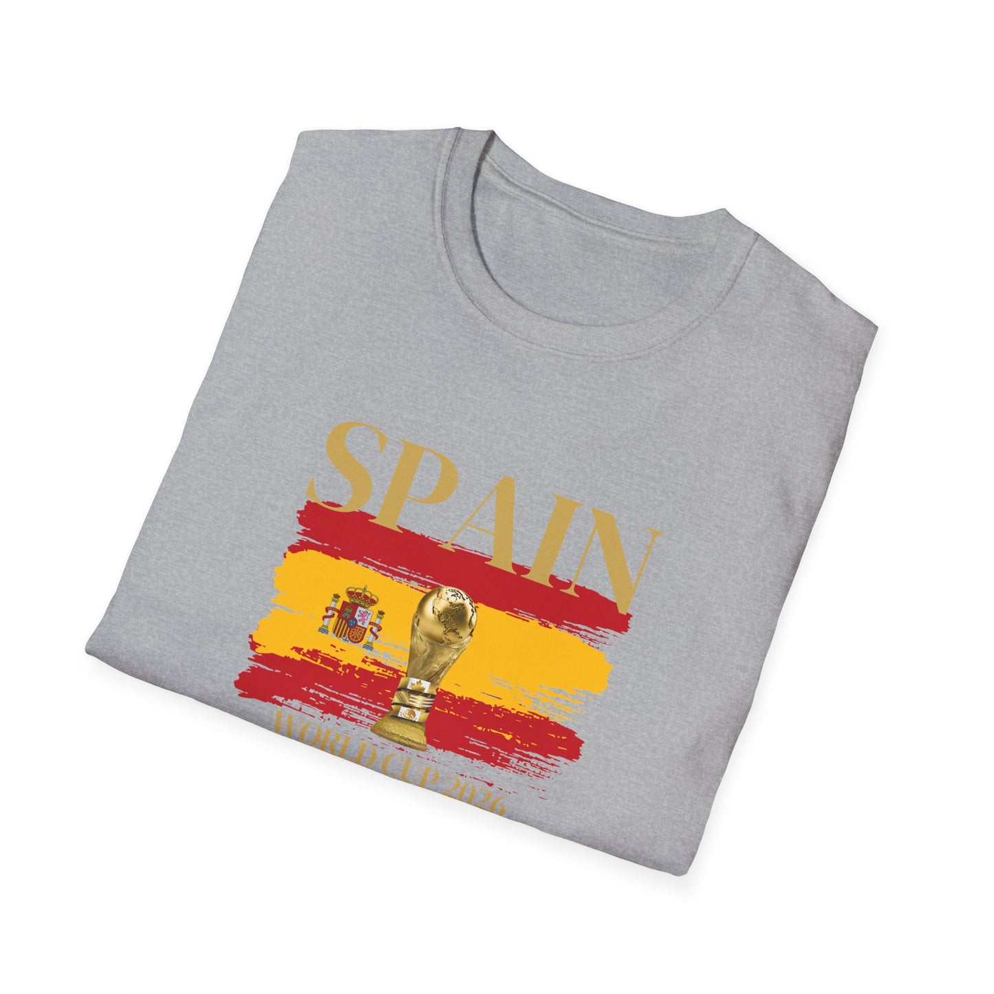 Vamos España! Aupa Espainia! Glory Awaits For You! Cheer Loud And Strong with this Ultimate Spanish Football Fan T-shirt!  World Cup 2026 Here We Come!