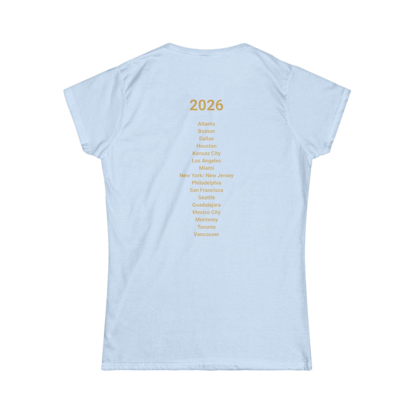 Vamos Colombia!!!! Let's Go!!! Beautiful Design Women’s World Cup Tee.