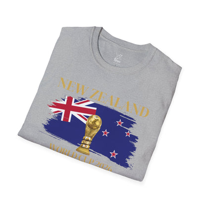 New Zealand What Are You Waiting For?  Show Your Spirit! The Ultimate Football Fan T-shirt!  World Cup 2026 Here We Come!