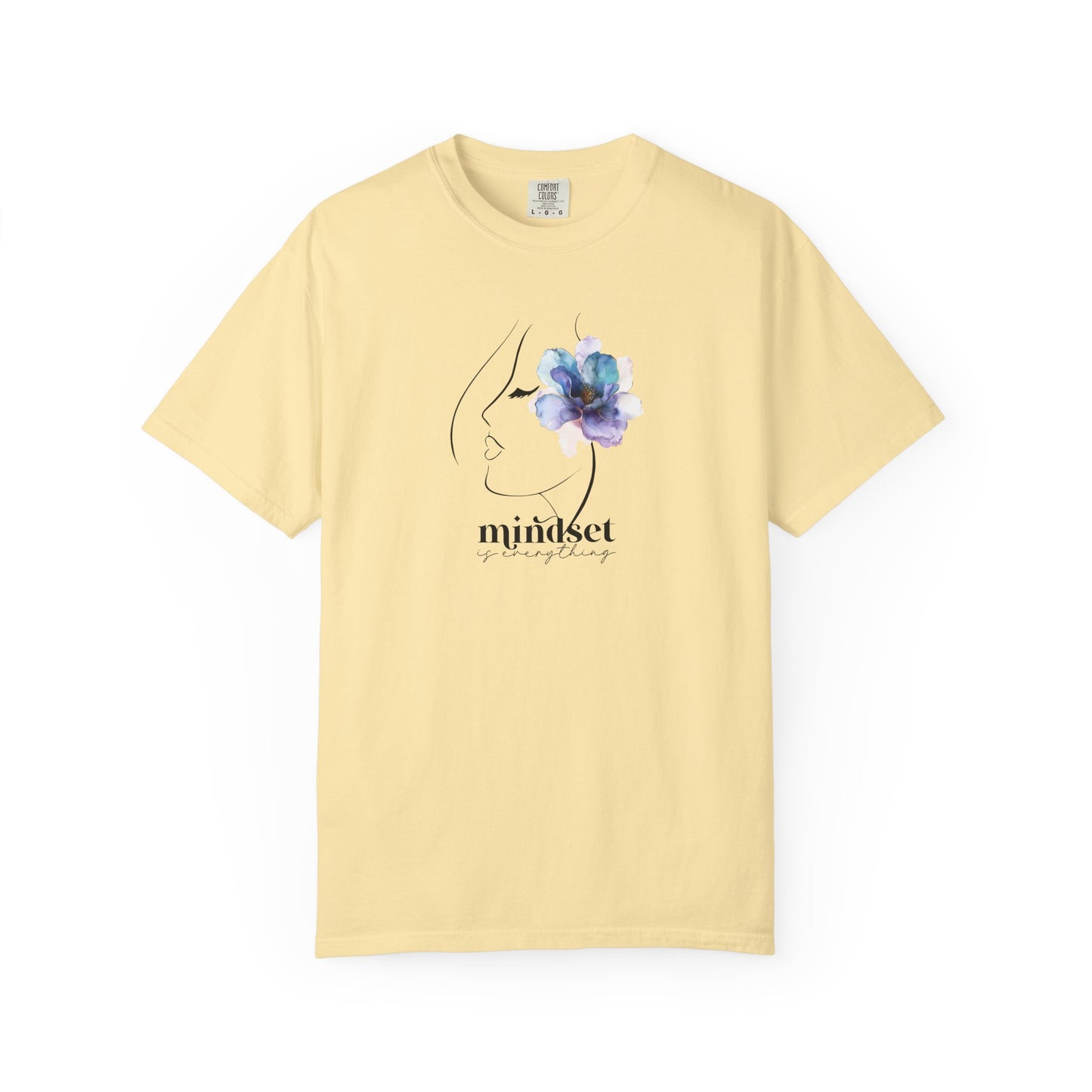 Mindset Is Everything Unisex Tee – Feed Your Mind. Fuel Your Growth. | Inspirational Fashion, Motivational Gift, Positive Energy ShirtI Christmas gift