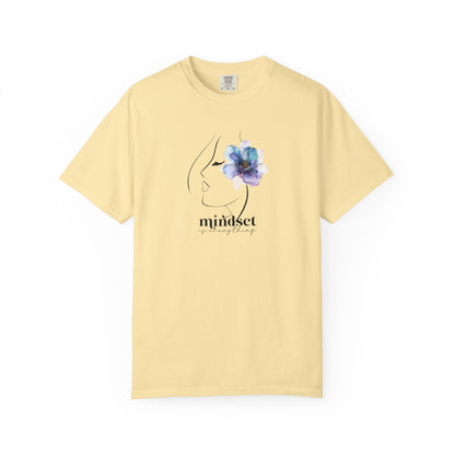 Mindset Is Everything Unisex Tee – Feed Your Mind. Fuel Your Growth. | Inspirational Fashion, Motivational Gift, Positive Energy ShirtI Christmas gift