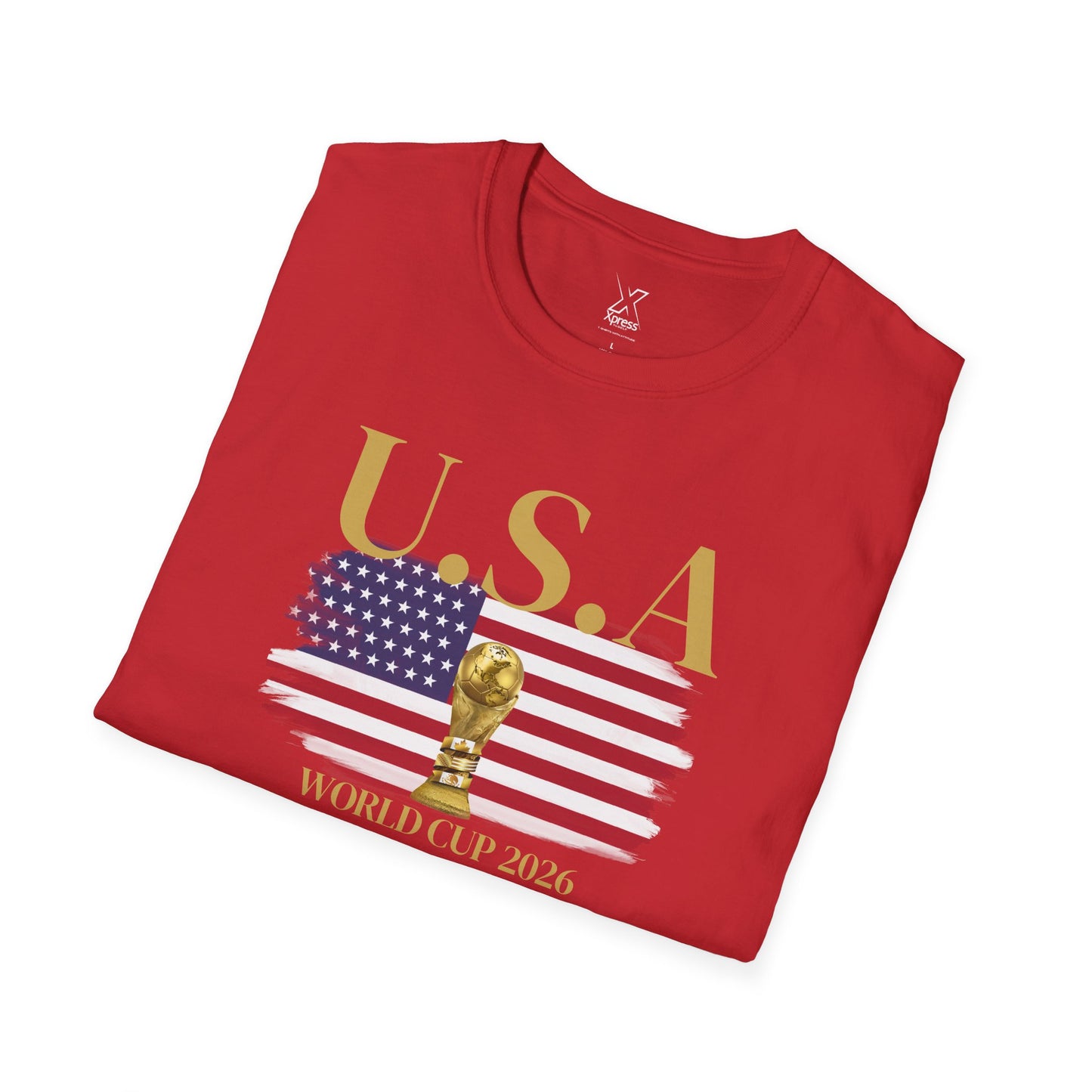 USA World Cup 2026 Fan Tee!. Show Your U.S.A Team Spirit in Style! Soccer Fan T-Shirt, Soft style Tee, Sports Apparel, Gift for Sports Lovers.