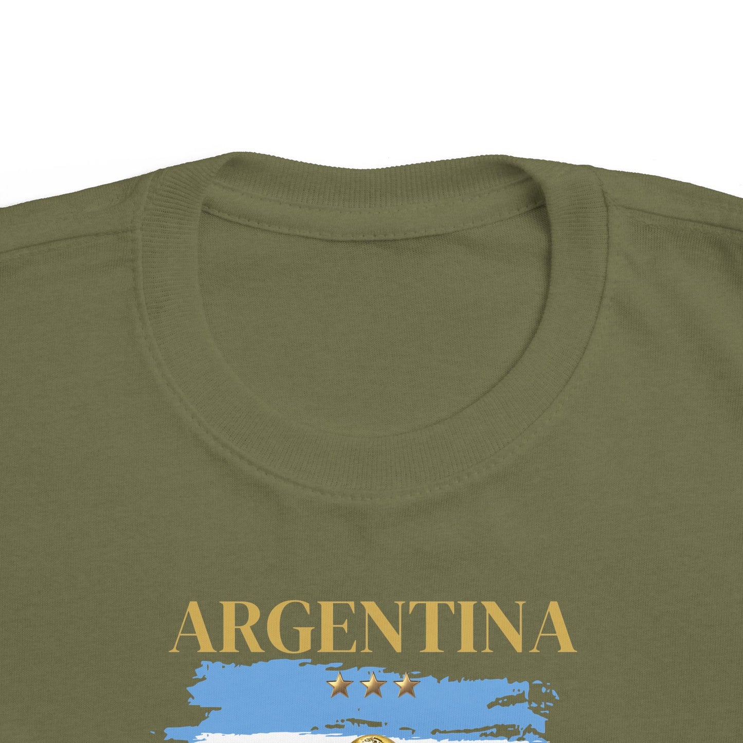 Toddler World Cup Tee, Kids Soccer Shirt, Argentina Fans Gift, Sports Toddler Outfit, Unisex Toddler Short Sleeve, Fine Jersey Tee