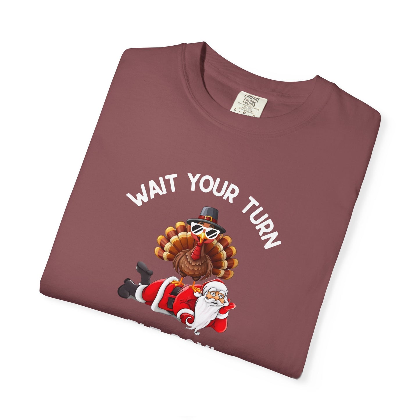 Funny Holiday T-Shirt | Thanksgiving Tee I Merry Christmas Tee | Humorous Unisex Graphic Top | Family Reunion Apparel