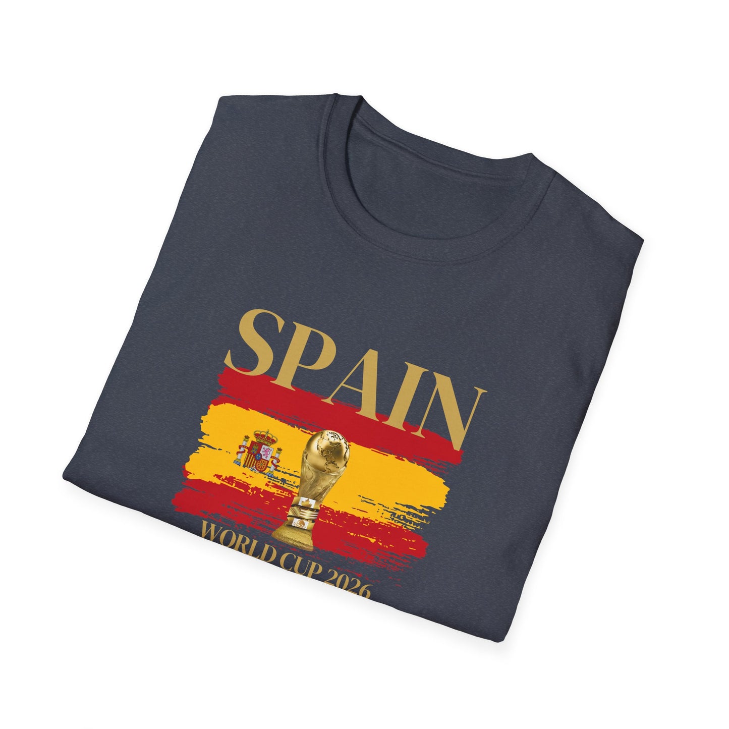 Vamos España! Aupa Espainia! Glory Awaits For You! Cheer Loud And Strong with this Ultimate Spanish Football Fan T-shirt!  World Cup 2026 Here We Come!