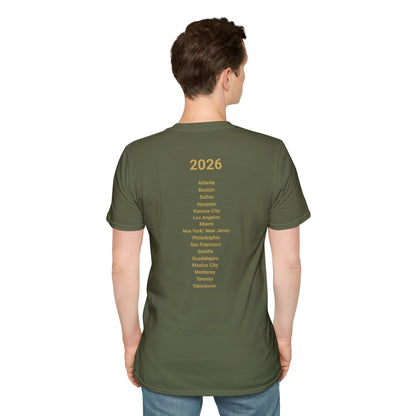 Australia, Awaken Your Aussie Spirit! The Ultimate Football Fan T-shirt! World Cup 2026.  Here We Come!