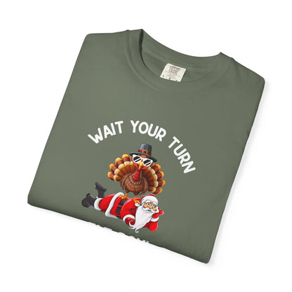 Funny Holiday T-Shirt | Thanksgiving Tee I Merry Christmas Tee | Humorous Unisex Graphic Top | Family Reunion Apparel