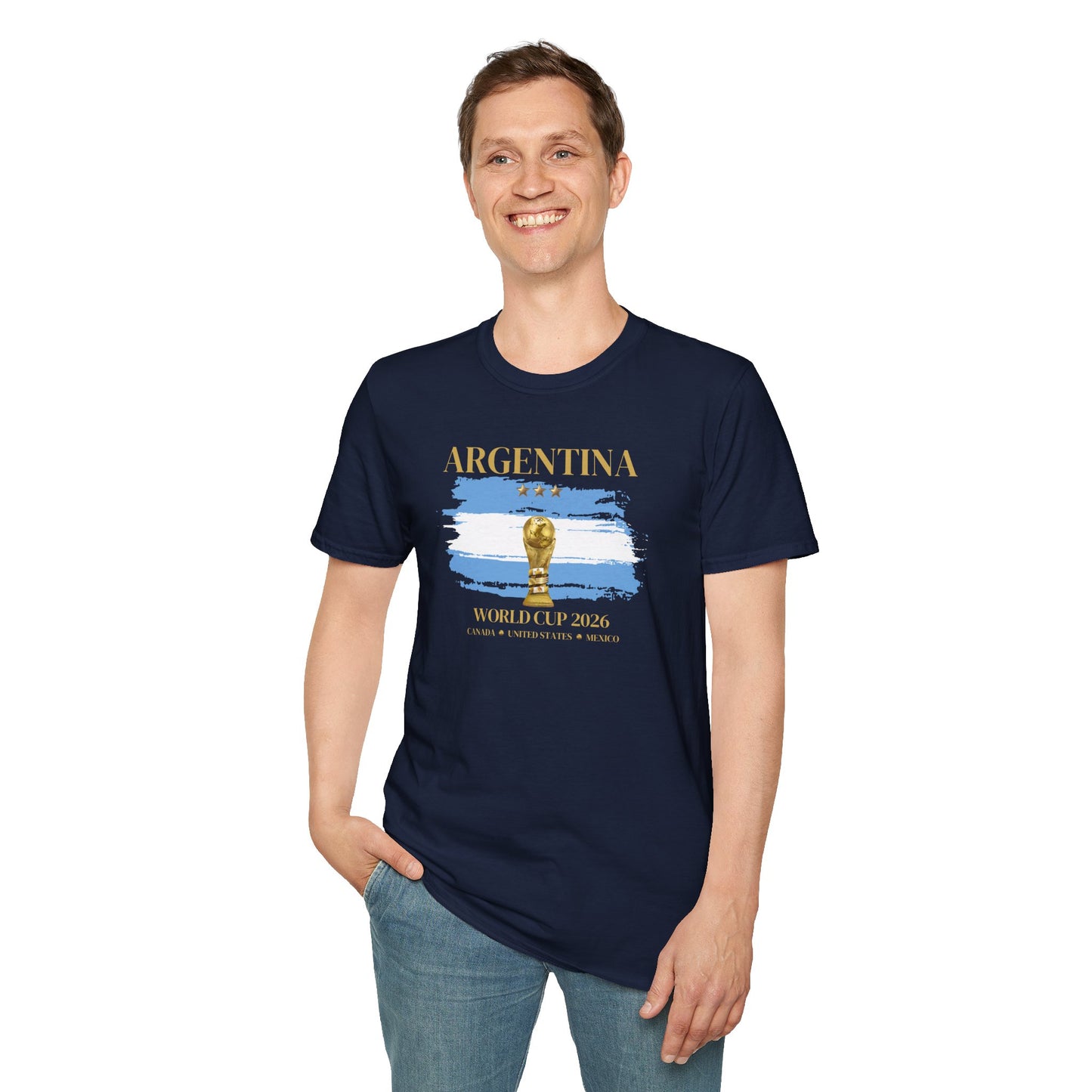 Unleash Your Argentine Passion! The Ultimate Football Fan T-shirt! World Cup 2026 Here We Come!