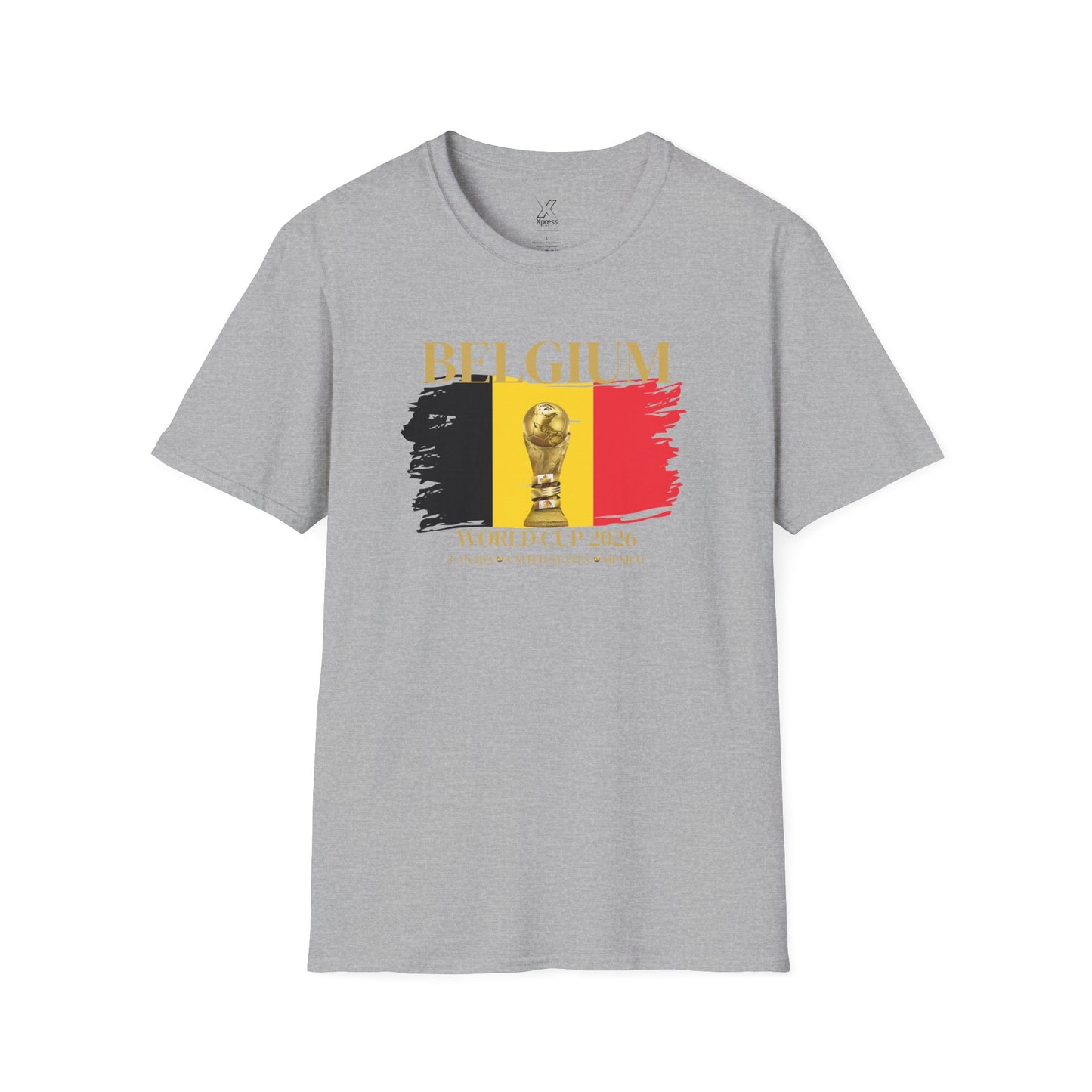 Belgians, Cheer Loud, Cheer Proud – Go Red Devils!  The Ultimate Football Fan T-shirt! World Cup 2026.  Here We Come!
