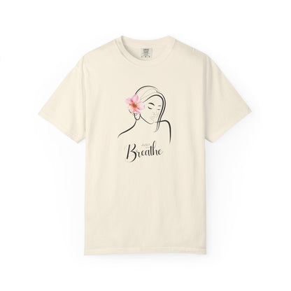 Just Breathe Graphic T-Shirt- Take a deep breath, relax, and wear your peace.