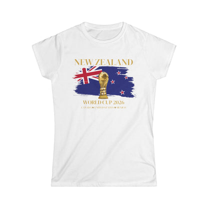New Zealand.  e T-Shirt, Soccer Fan Gift, Sports Apparel Women