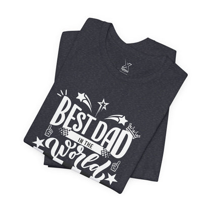 Best Dad Ever Unisex Tee – “Because Legends Deserve Comfort.” | Perfect Father’s Day or Christmas Gift | Funny Dad Shirt | Casual Family Tee