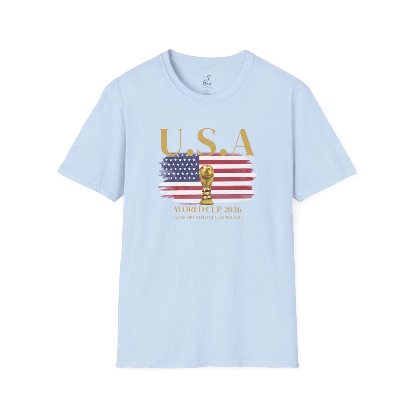 USA World Cup 2026 Fan Tee!. Show Your U.S.A Team Spirit in Style! Soccer Fan T-Shirt, Soft style Tee, Sports Apparel, Gift for Sports Lovers.