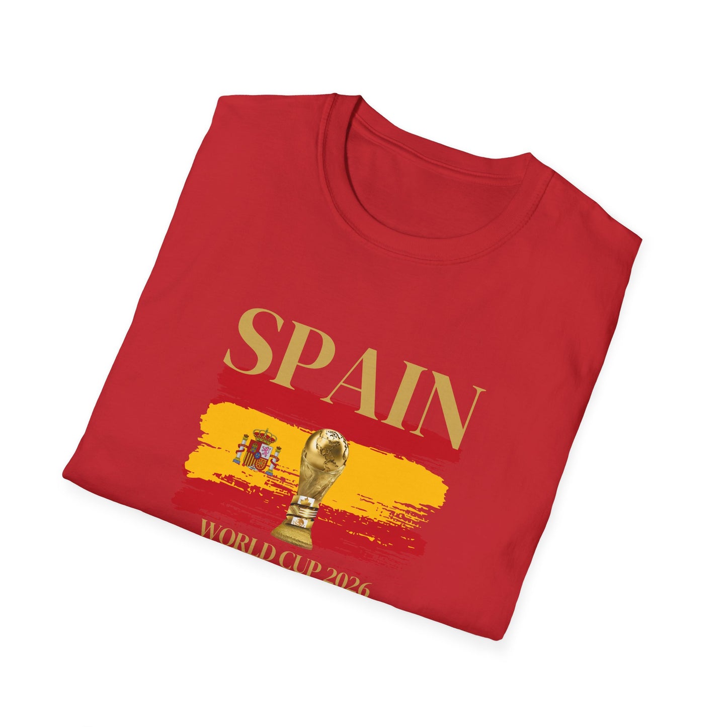 Vamos España! Aupa Espainia! Glory Awaits For You! Cheer Loud And Strong with this Ultimate Spanish Football Fan T-shirt!  World Cup 2026 Here We Come!