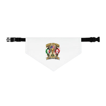 Let Your Pet In On The Games!  World Cup Pet Bandana Collar For Your Furry Family Members