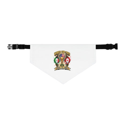 Let Your Pet In On The Games!  World Cup Pet Bandana Collar For Your Furry Family Members