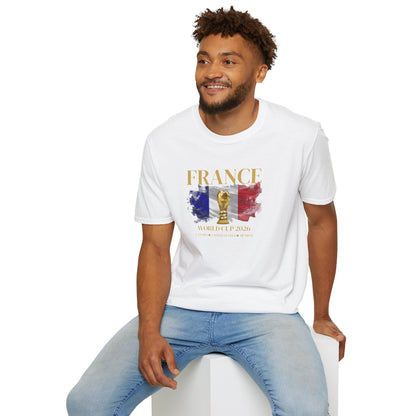 Allez la France! Show your pride with this Ultimate Football Fan T-shirt!  World Cup 2026 Here We Come!