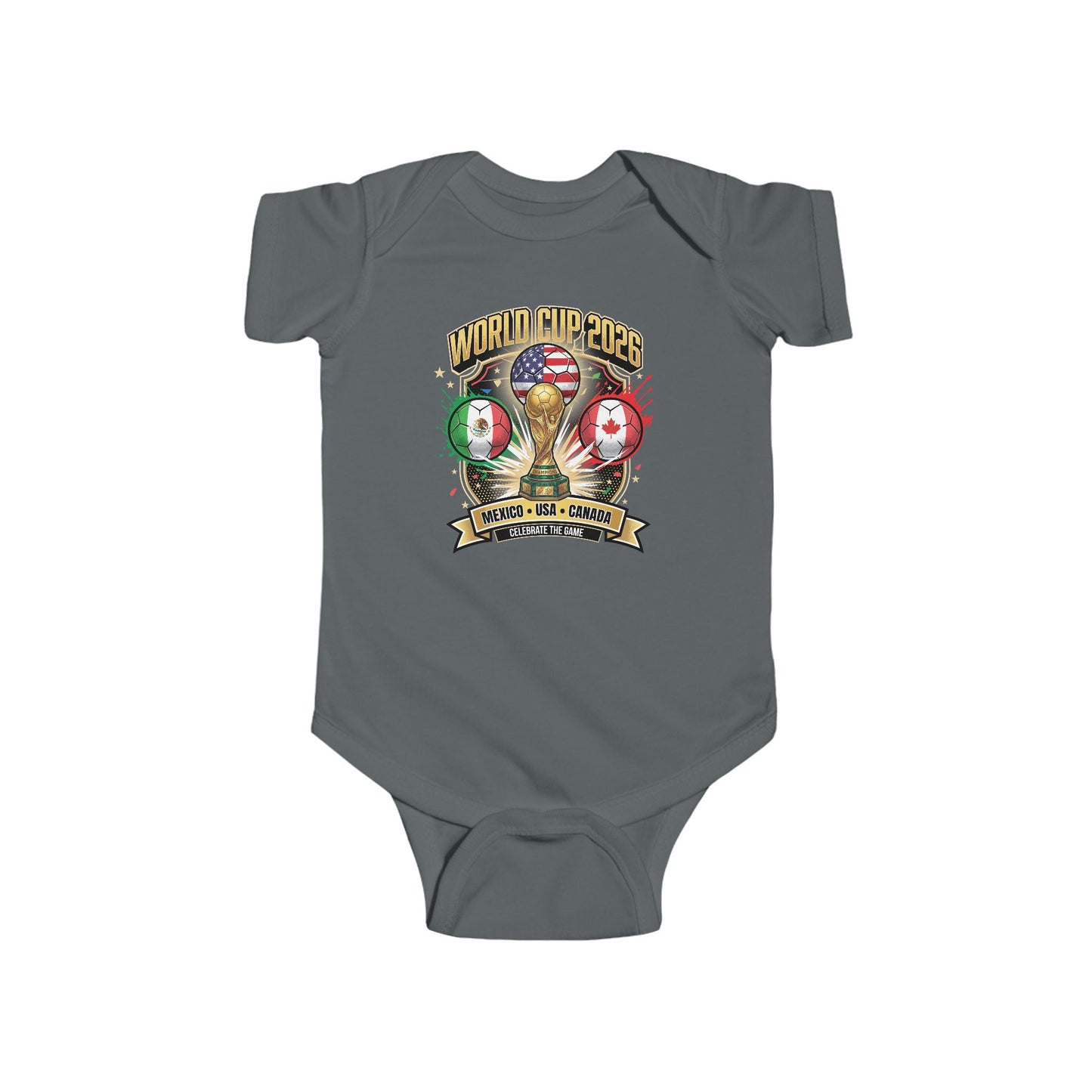 Cute World Cup 2026 Baby Outfit for Little Soccer Fans- Game Day for Future MVP of the Family! gifts, baby shower, Summer Games!