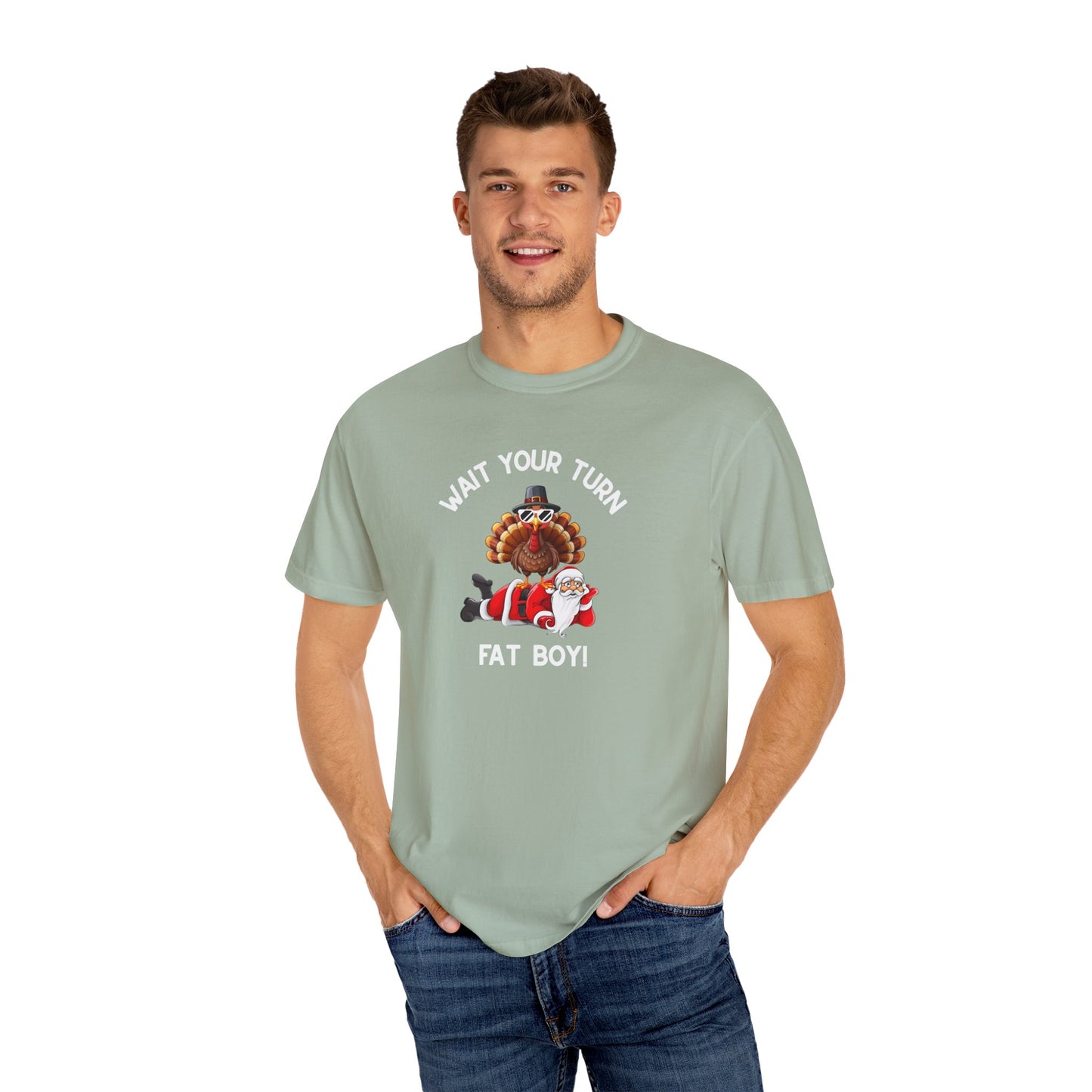 Funny Holiday T-Shirt | Thanksgiving Tee I Merry Christmas Tee | Humorous Unisex Graphic Top | Family Reunion Apparel