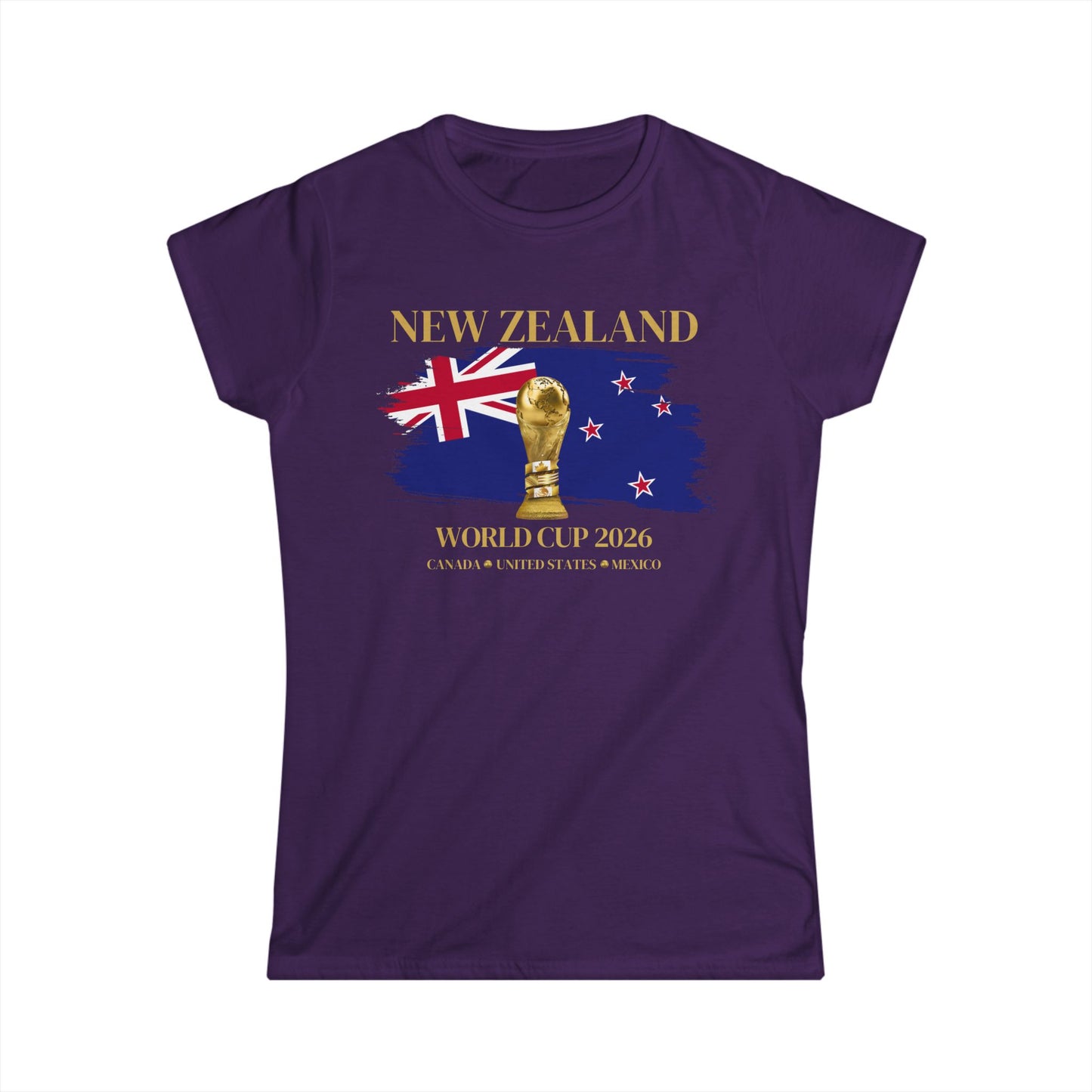New Zealand.  e T-Shirt, Soccer Fan Gift, Sports Apparel Women