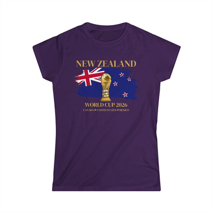 New Zealand.  e T-Shirt, Soccer Fan Gift, Sports Apparel Women