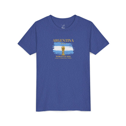 Vamos, Argentina! Let's Go! Your Kids Are Going To Love This Youth World Cup Tee! Great Gift For Birthdays, Sports Events, And, Of Course, The World Cup Festivities!