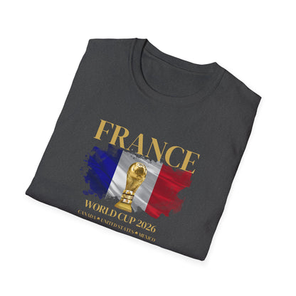 Allez la France! Show your pride with this Ultimate Football Fan T-shirt!  World Cup 2026 Here We Come!