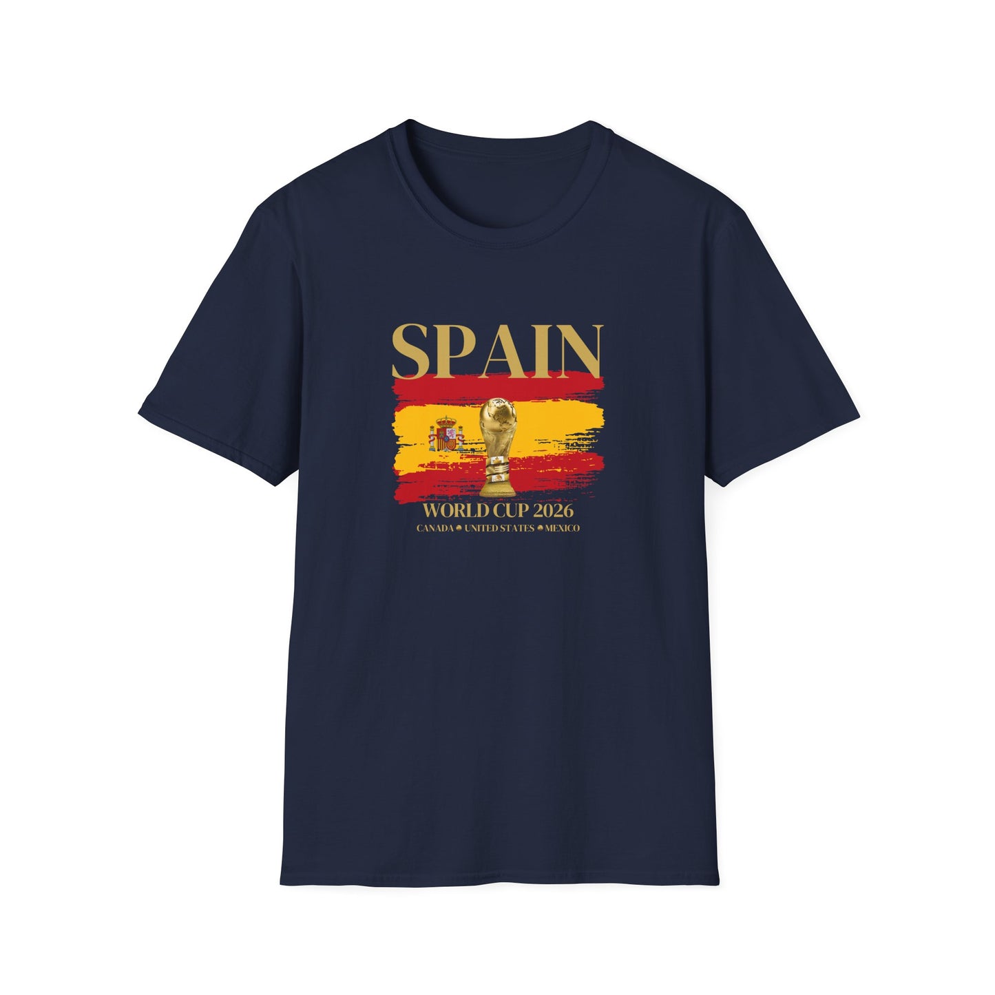 Vamos España! Aupa Espainia! Glory Awaits For You! Cheer Loud And Strong with this Ultimate Spanish Football Fan T-shirt!  World Cup 2026 Here We Come!